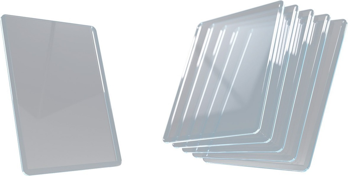 Toploader Exoshields 35 pt Transparent pack de 25 - Taille Standard  - Cartes à collectionner