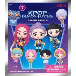 K-Pop Demon Hunters - Porte-clés Figurine K-Pop Demon Hunters - Sachet mystère  - AUTRES GOODIES