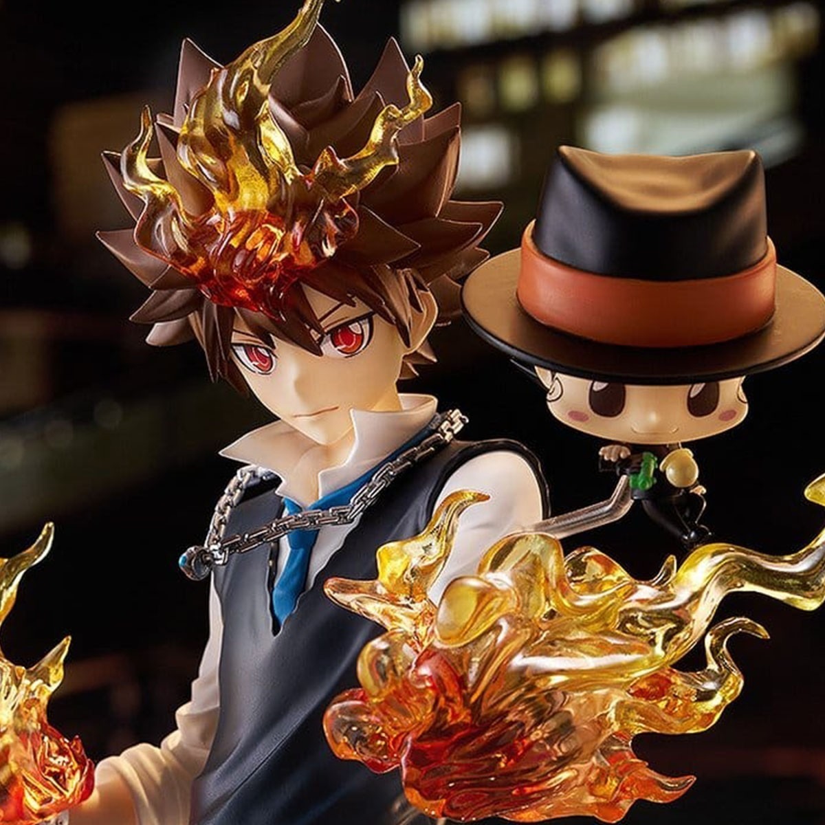 Hitman Reborn - Figurines Tsunayoshi Sawada & Reborn - Pop Up Parade SP  - AUTRES FIGURINES