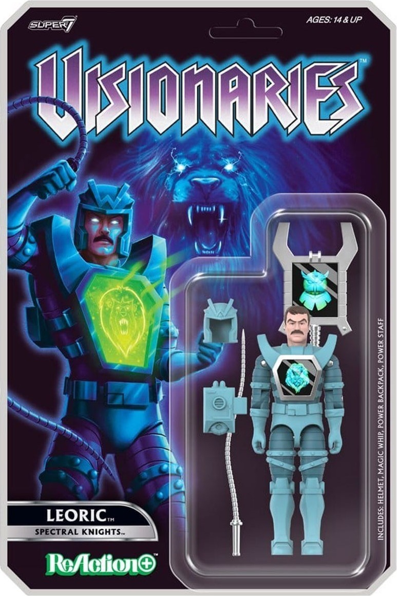 Visionaries - Figurine Leoric - ReAction+ Super7  - AUTRES FIGURINES