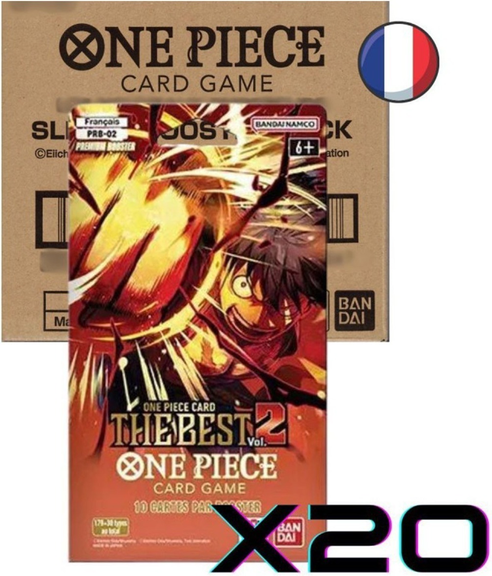 One Piece Card Game - PRB02 Sleeve 20 Booster pack - FR  - Cartes à collectionner