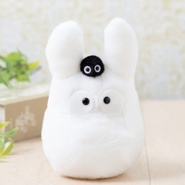 Mon Voisin Totoro - Peluche Totoro Blanc & Noiraude - Beanbag  -  TOTORO - GHIBLI