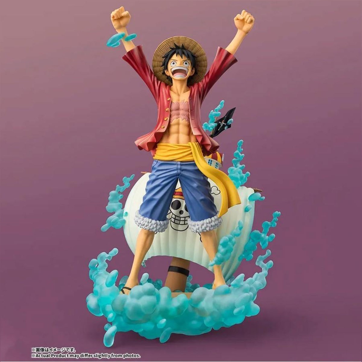 One Piece - Figurine Luffy Setting Out For The New World - Figuartszero Startune  -  ONE PIECE