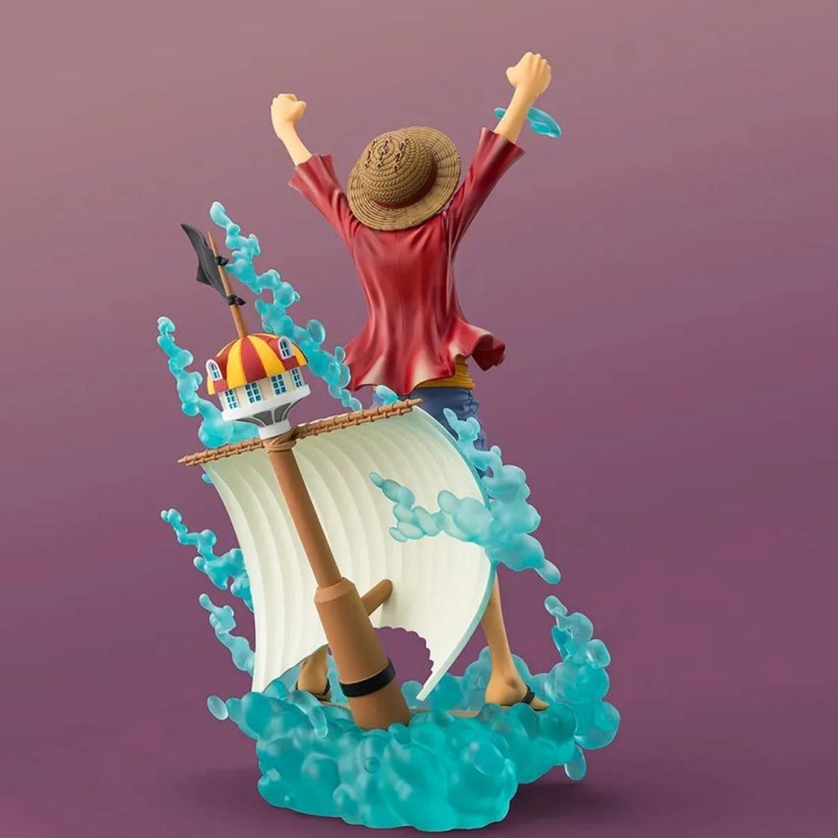 One Piece - Figurine Luffy Setting Out For The New World - Figuartszero Startune  -  ONE PIECE