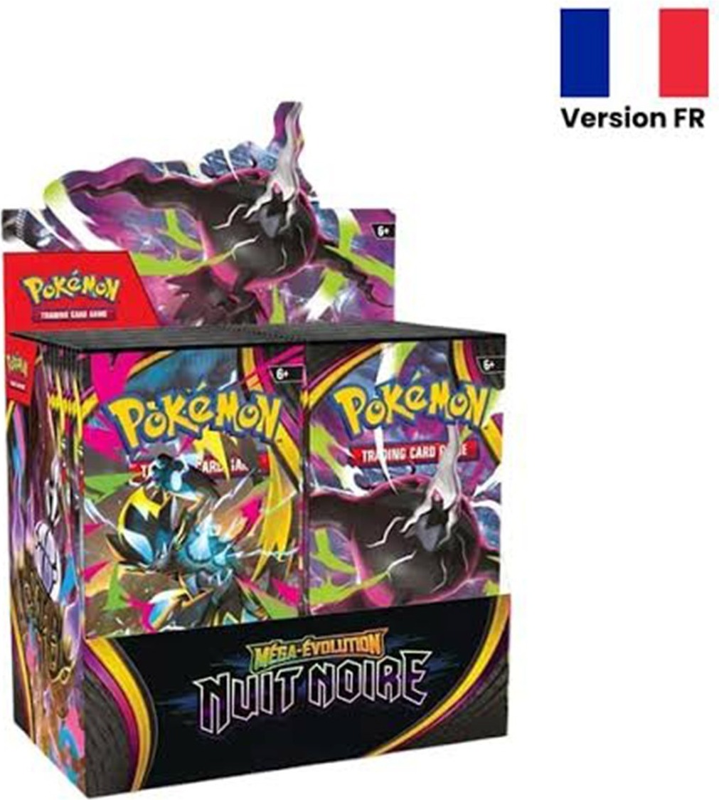 Pokémon - Display 36 Boosters ME05 Nuit Noire VF  - Cartes à collectionner