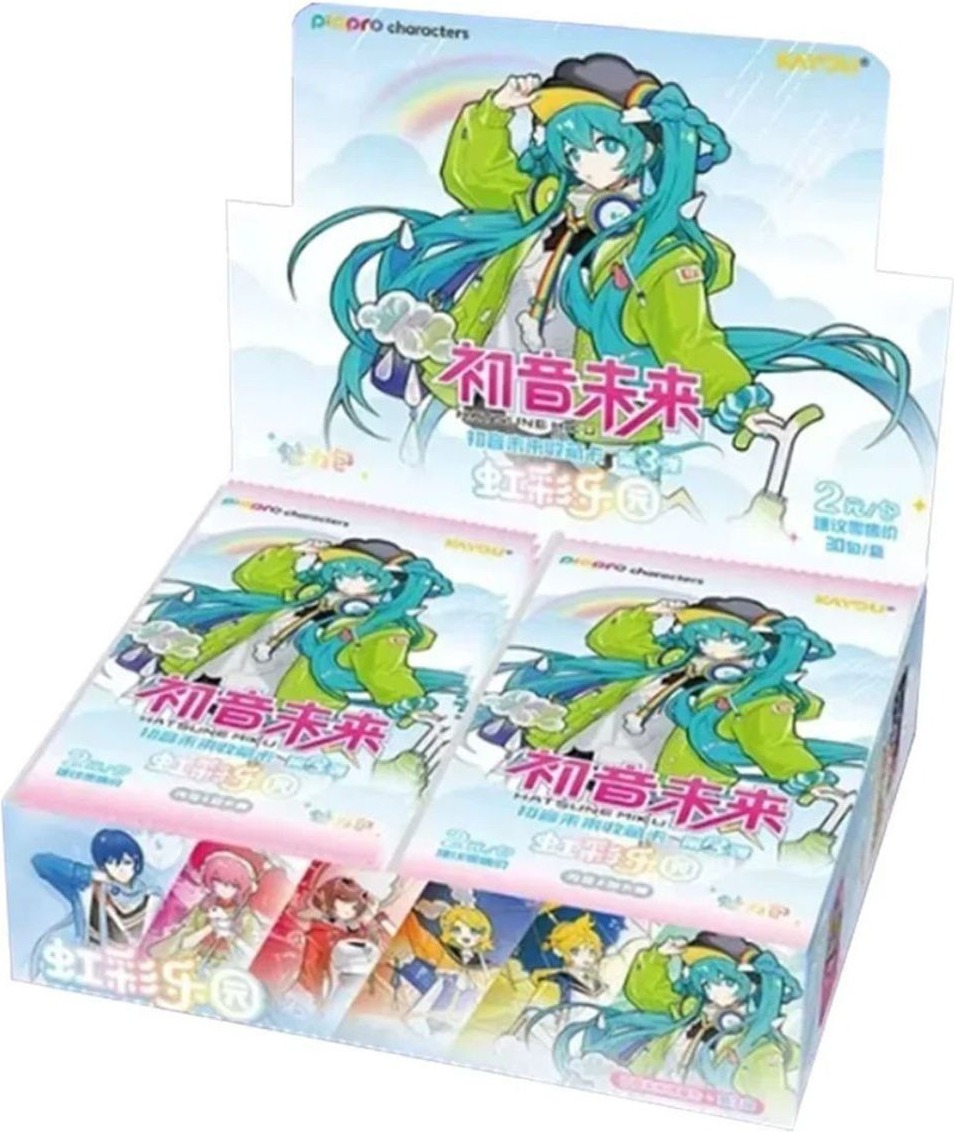 Hatsune Miku - Display Kayou card Rainbow Paradise  - Cartes à collectionner