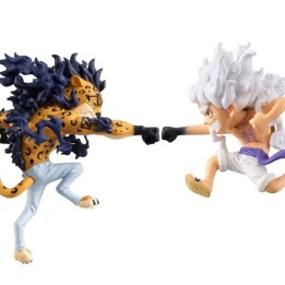 One Piece - Set de 2 Figurines Luffy Gear 5 vs Rob Lucci - Egghead Vol 3  -  ONE PIECE