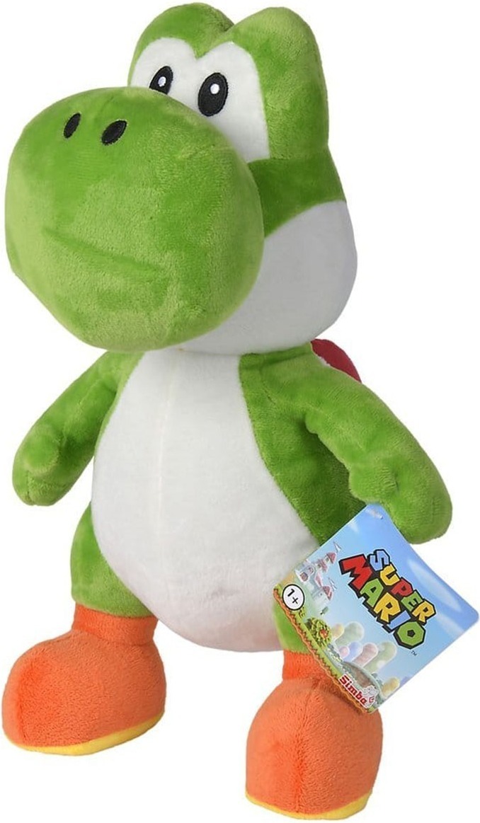 Super Mario - Peluche Yoshi vert 30 cm  -  MARIO BROS & CO