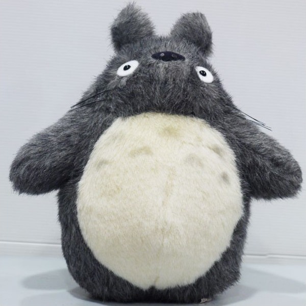 Totoro - Peluche de Totoro Gris Foncé - Taille M  -  TOTORO - GHIBLI