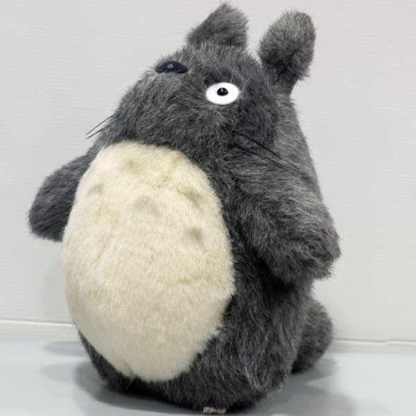 Totoro - Peluche de Totoro Gris Foncé - Taille M  -  TOTORO - GHIBLI