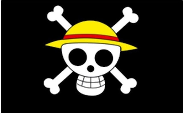 One piece – Grand drapeau pirate Luffy